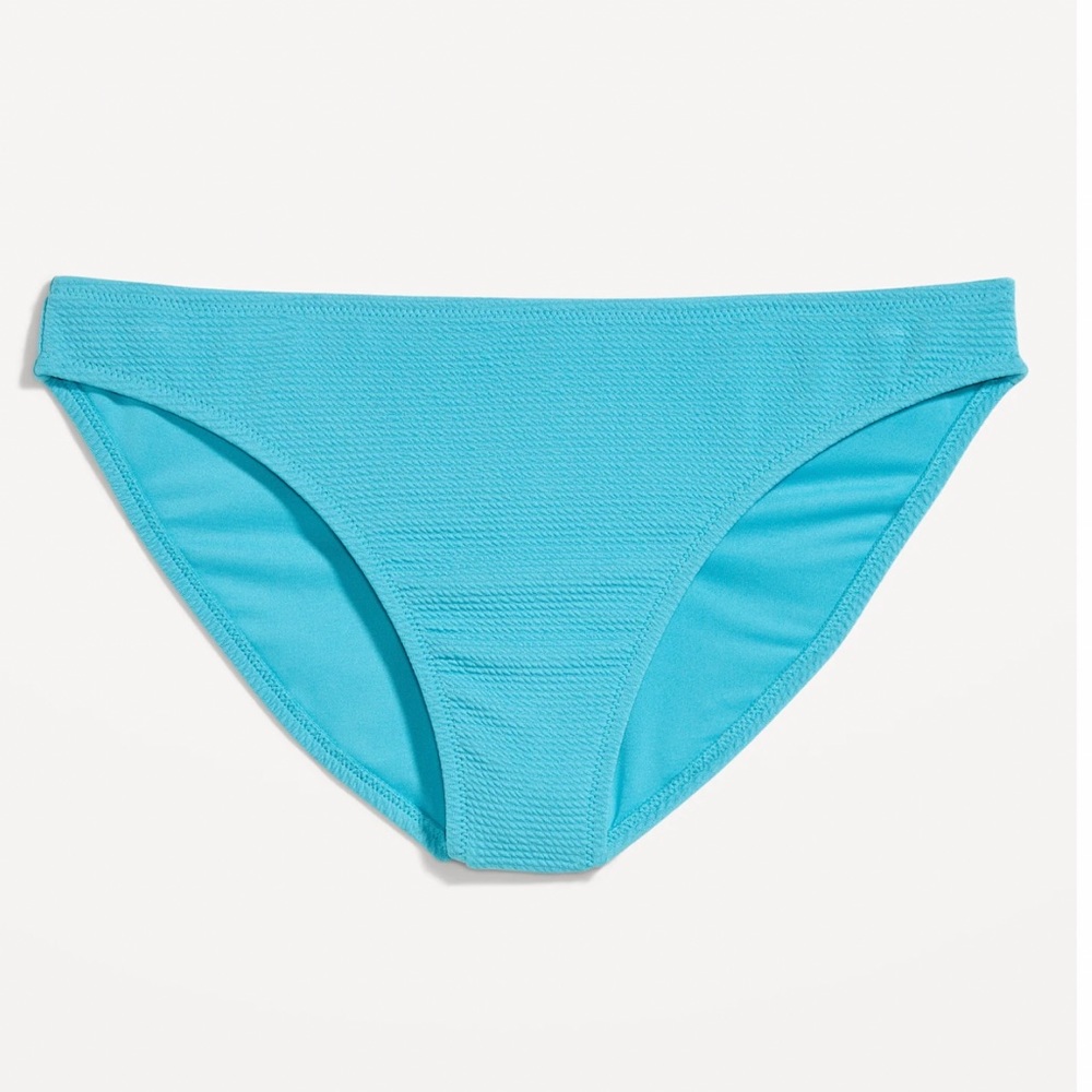 **New** Low-Rise Pucker Bikini Swim Bottoms Sz XXL-4X